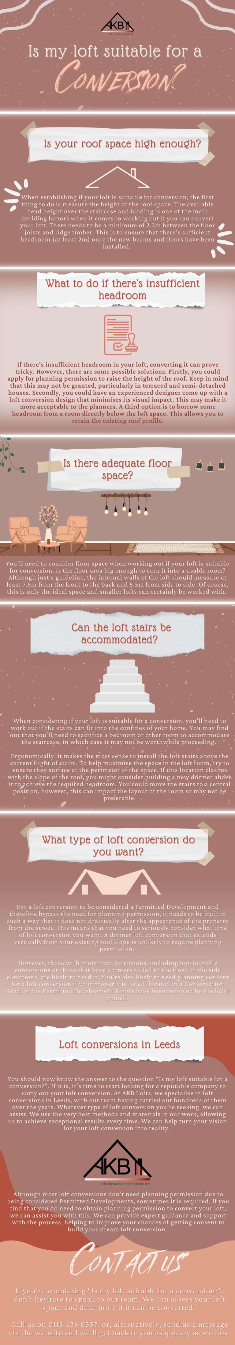 Is my loft suitable for a conversion? [ Infographic ]